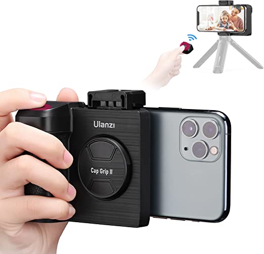 Capture Perfect Shots with ULANZI CG01 Phone Tripod Mount & CapGrip II Smartphone Handle Grip!