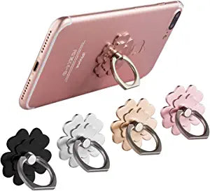 "Secure Your Phone with Style: SKYii Finger Ring Holder (Each Sold Separately) with 360 Rotation Compatibility for Apple iPhone and Samsung Galaxy Devices!"